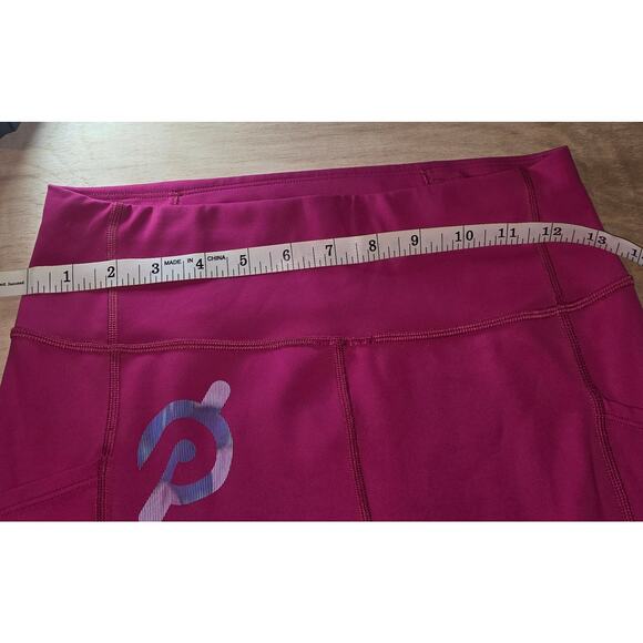 PELOTON Move Mission Tulip Hem Legging sz M hot pink - Picture 3 of 6